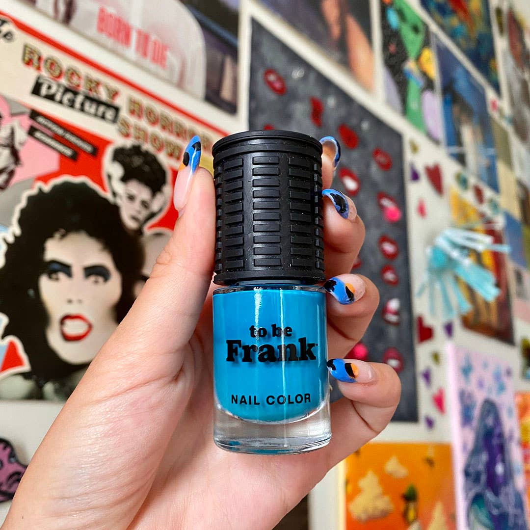 Gender Neutral Nail Polish - Bright Blue