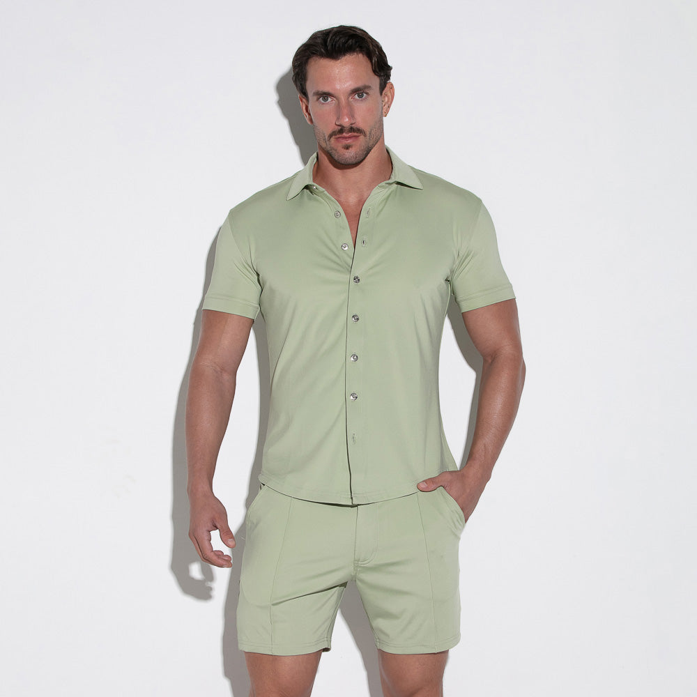 Sleek Slim Shirt khaki