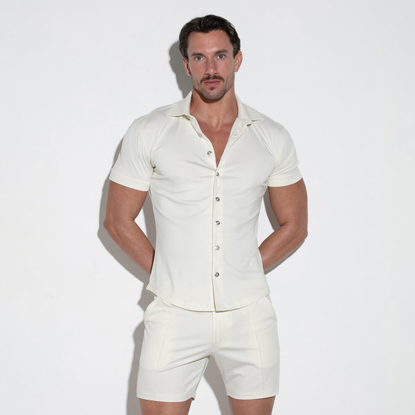Sleek Slim Shirt Off White