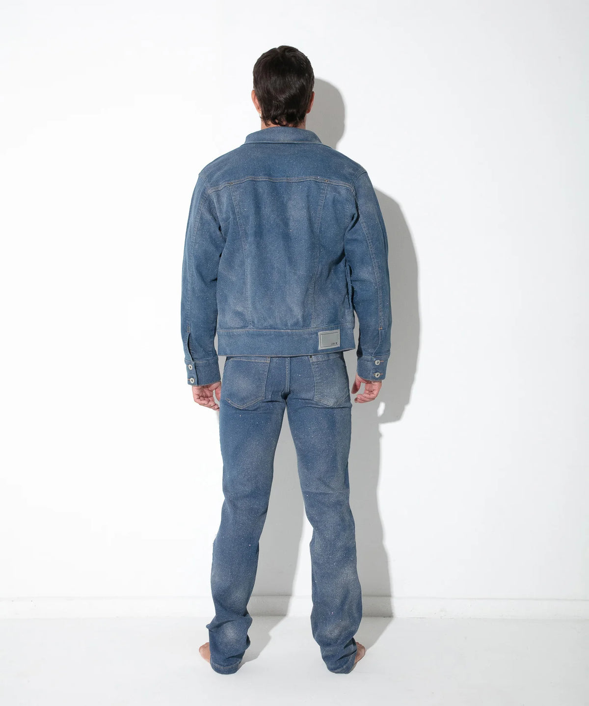 Metallic Denim Jacket
