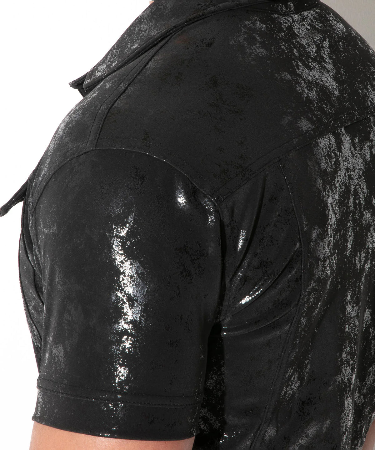 Vintage Leatherette Romper