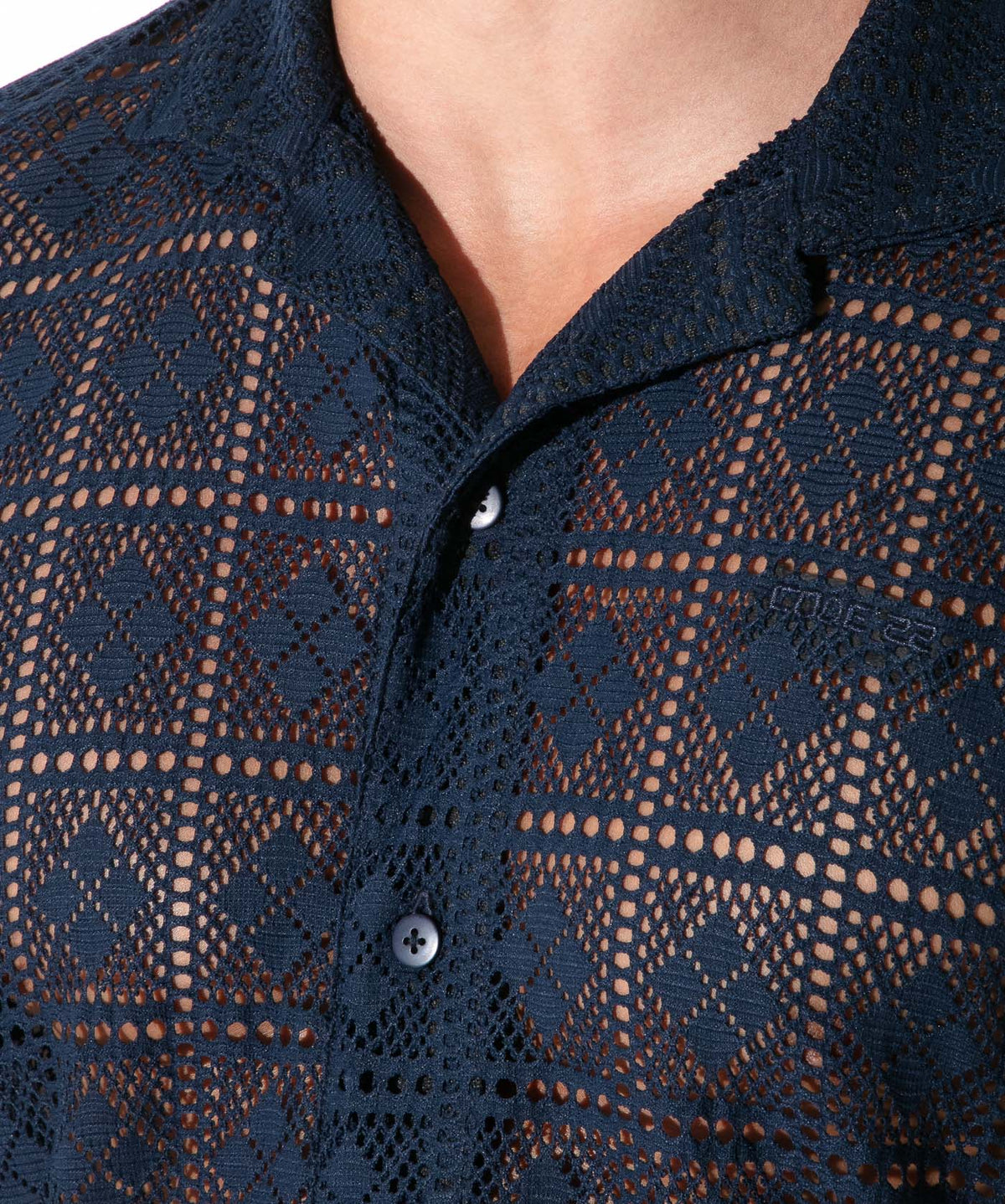 Graphic Lace Shirt