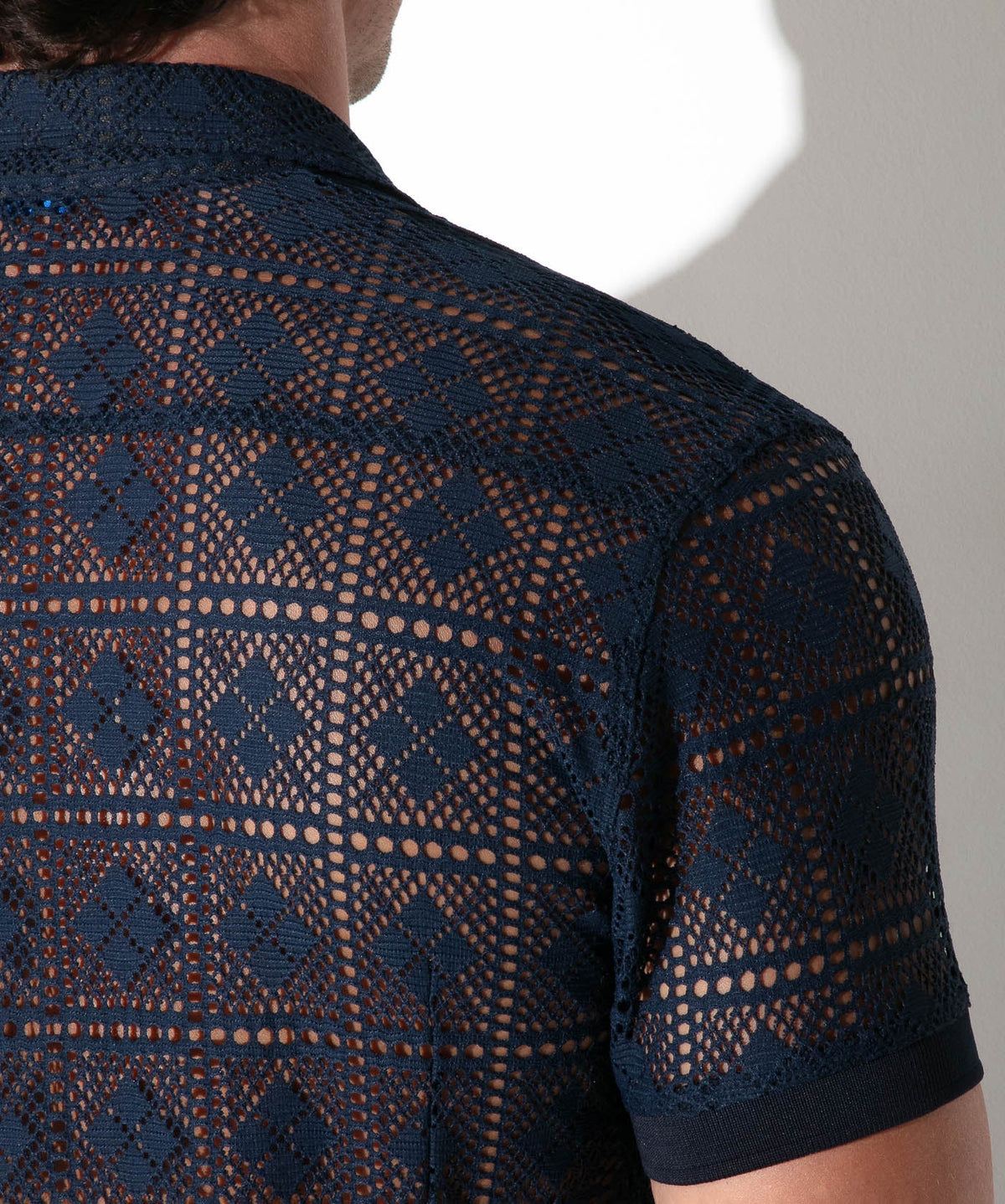 Graphic Lace Shirt