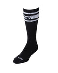 Hook'd Up Sport Sock -Black/White Black