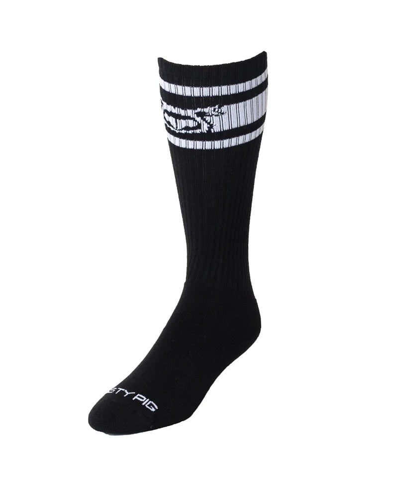 Hook'd Up Sport Sock -Black/White Black