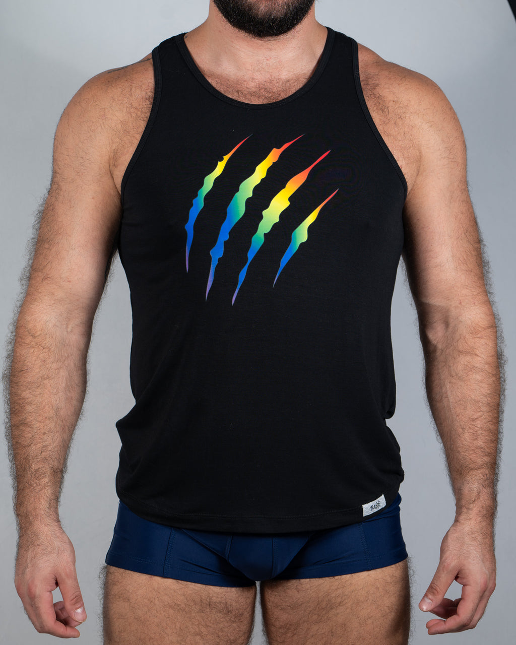 Bear Scratch Tank Black