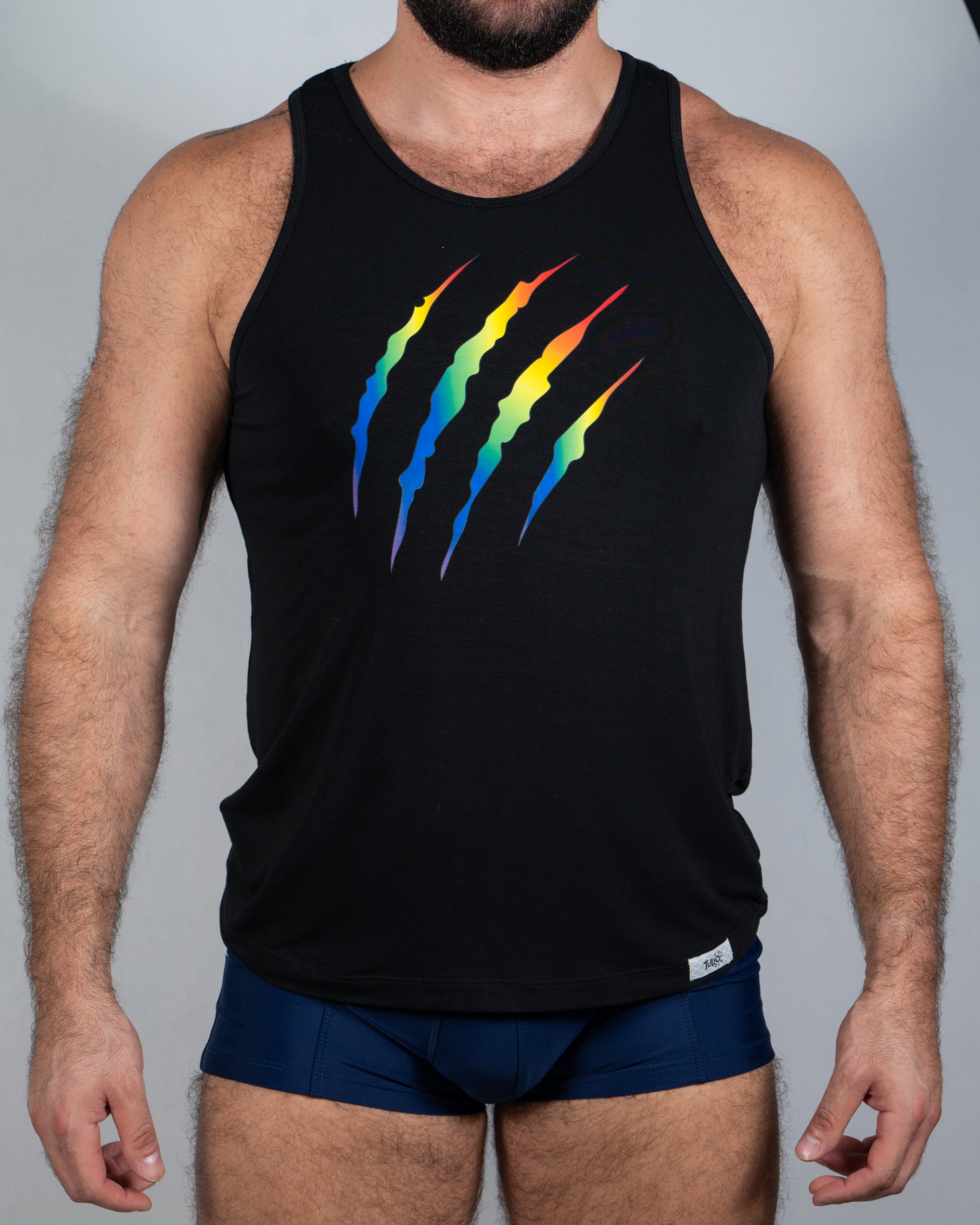 Bear Scratch Tank Black