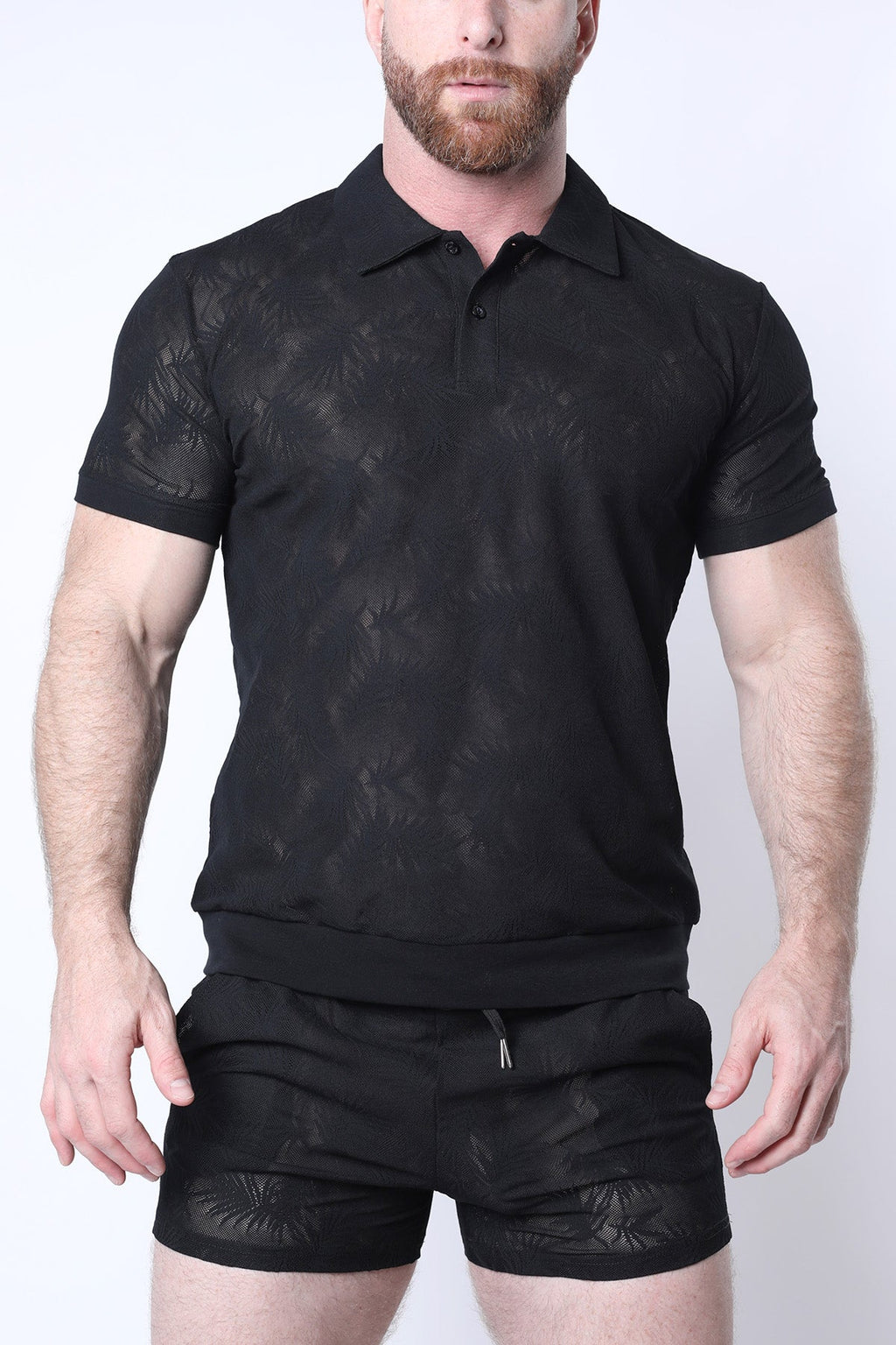 Amalfi Polo Shirt Black
