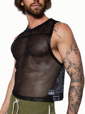 Sleeveless Mesh Practice Jersey Black