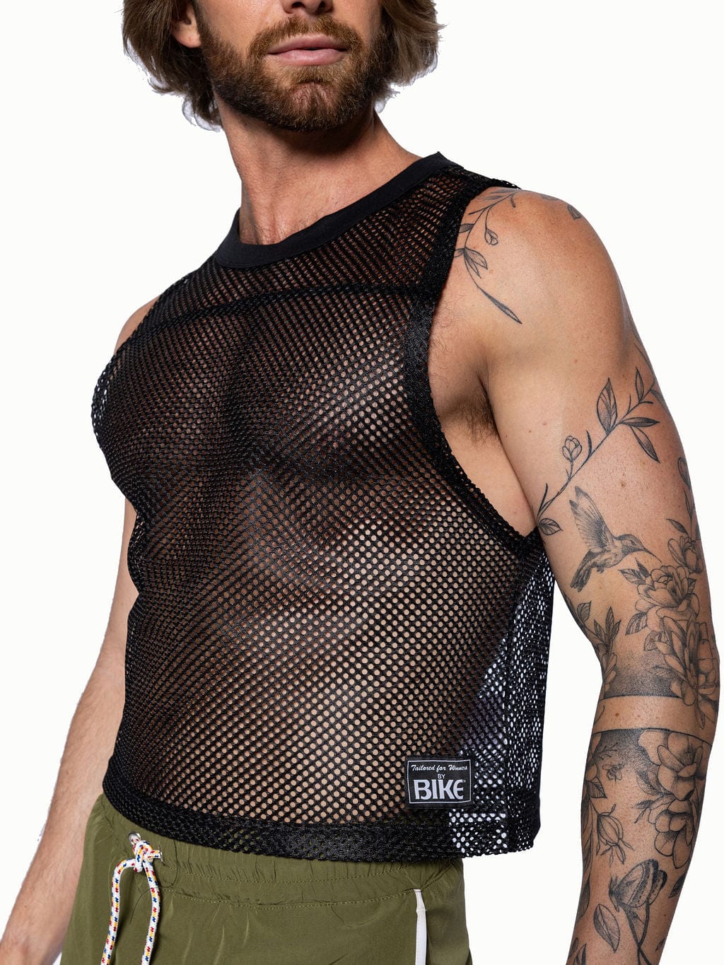 Sleeveless Mesh Practice Jersey Black
