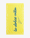 Jacquard Beach Towel - DOLCE Yellow OS