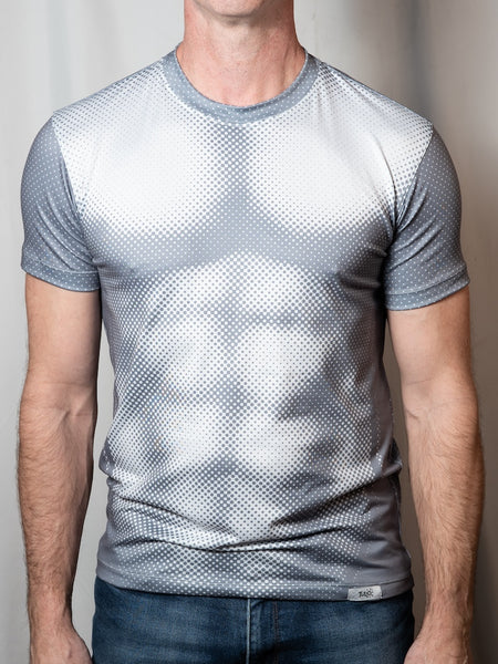 Muscle Illusion T-Shirt Grey