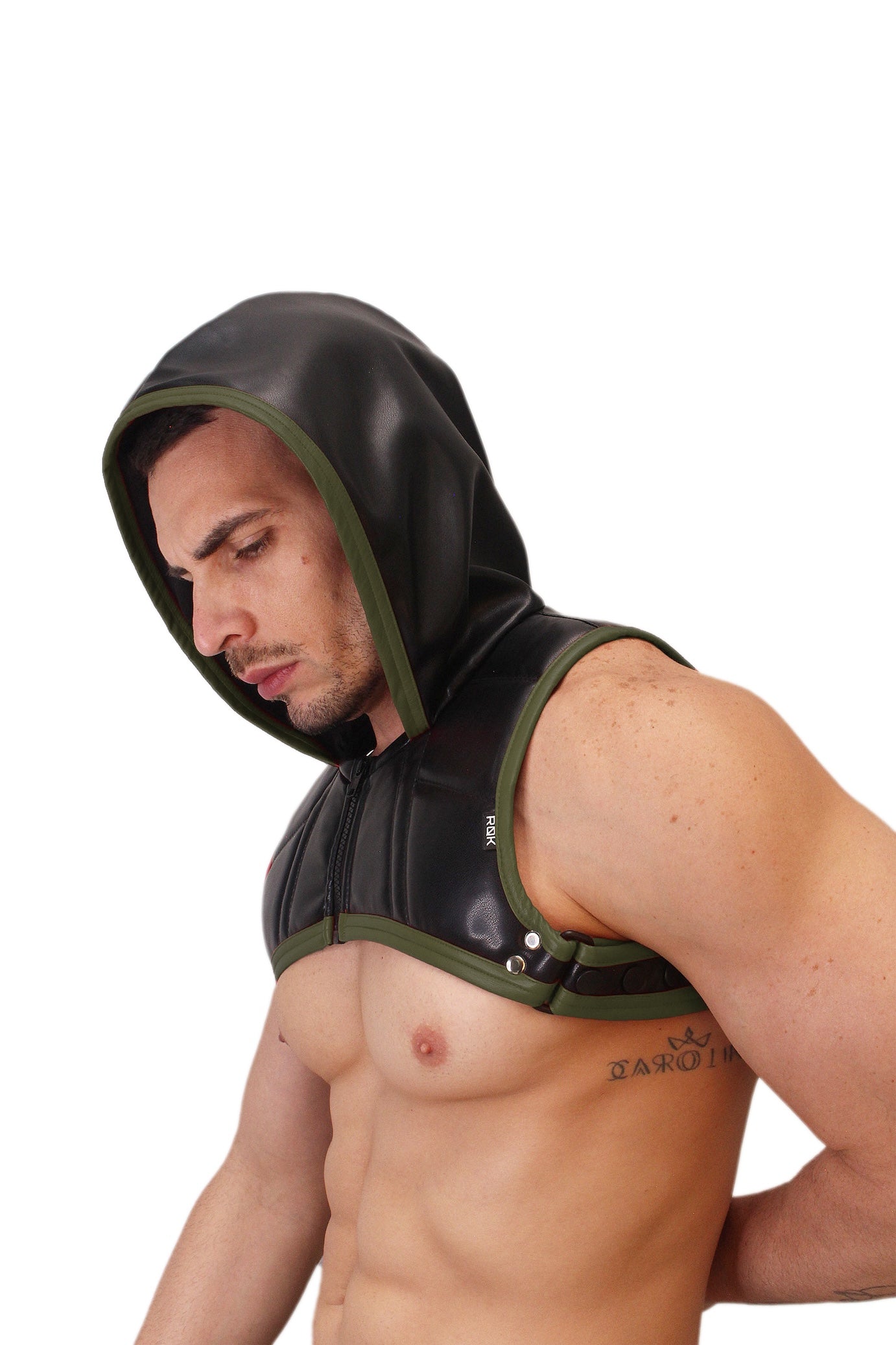 Biker Swat Hooded Crop
