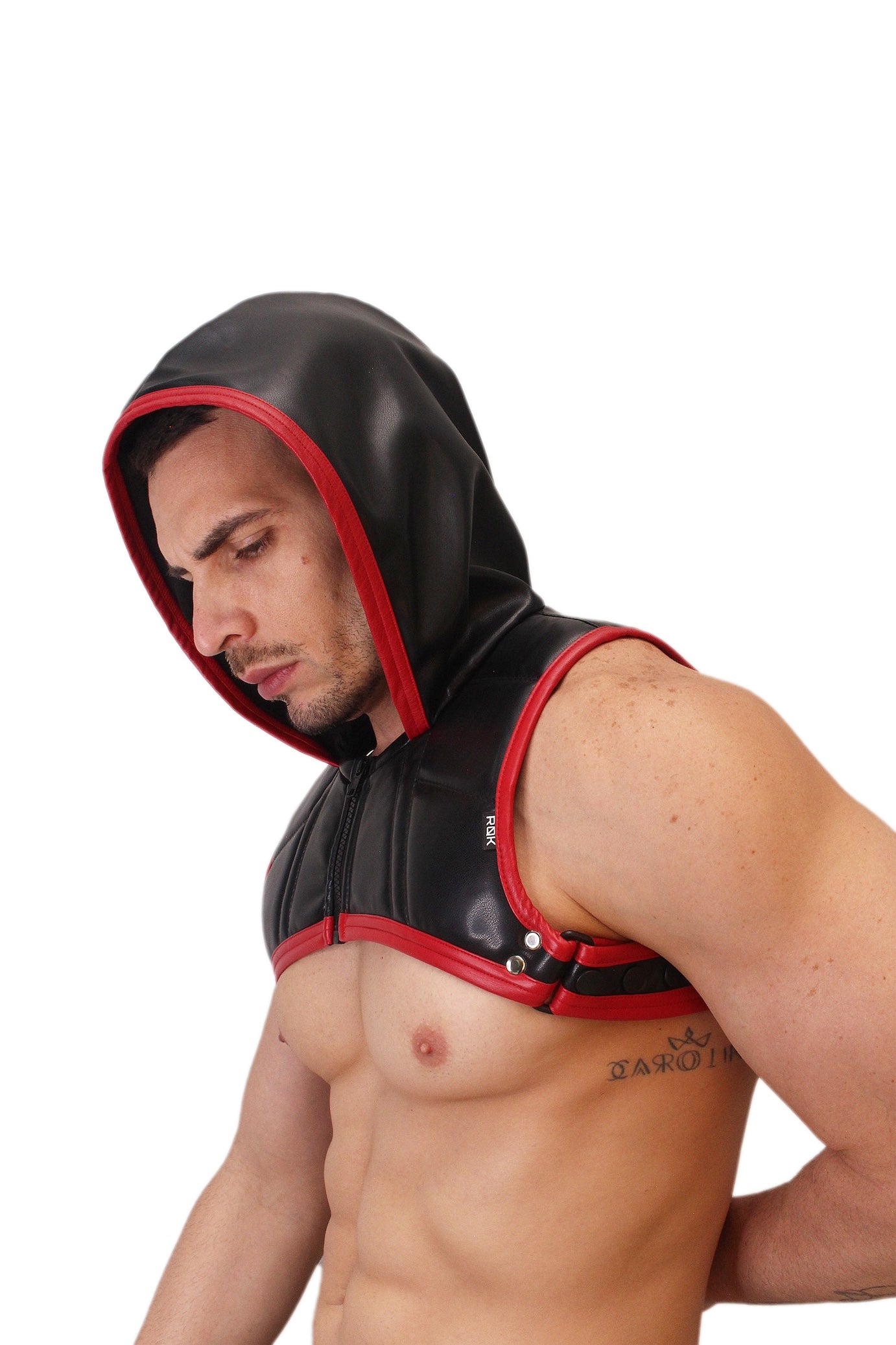 Biker Swat Hooded Crop