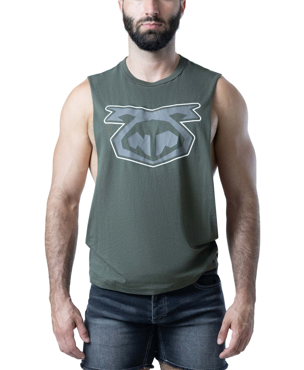 Brandmark Shredder Tank Top 3.0 - Army Green