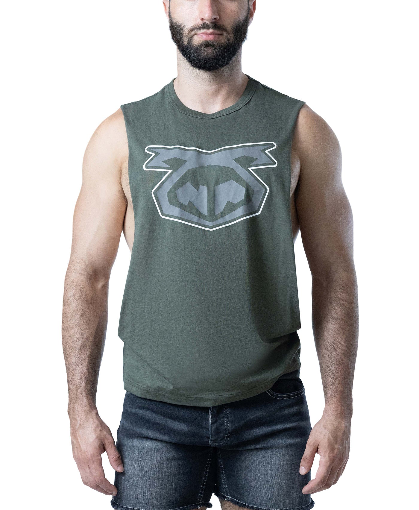 Brandmark Shredder Tank Top 3.0 - Army Green
