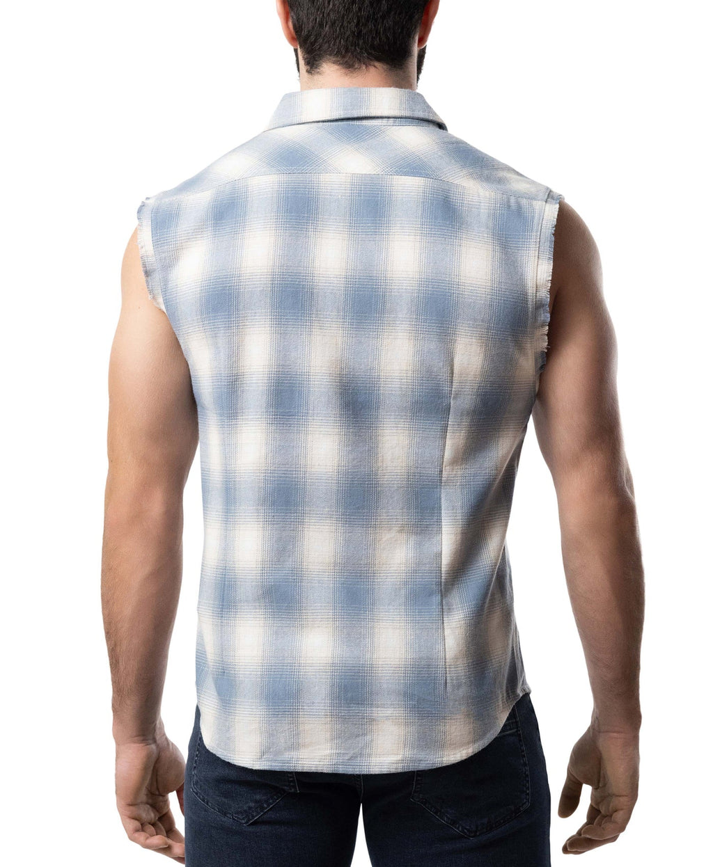 Brawn Sleeveless Shirt - Perry Blue