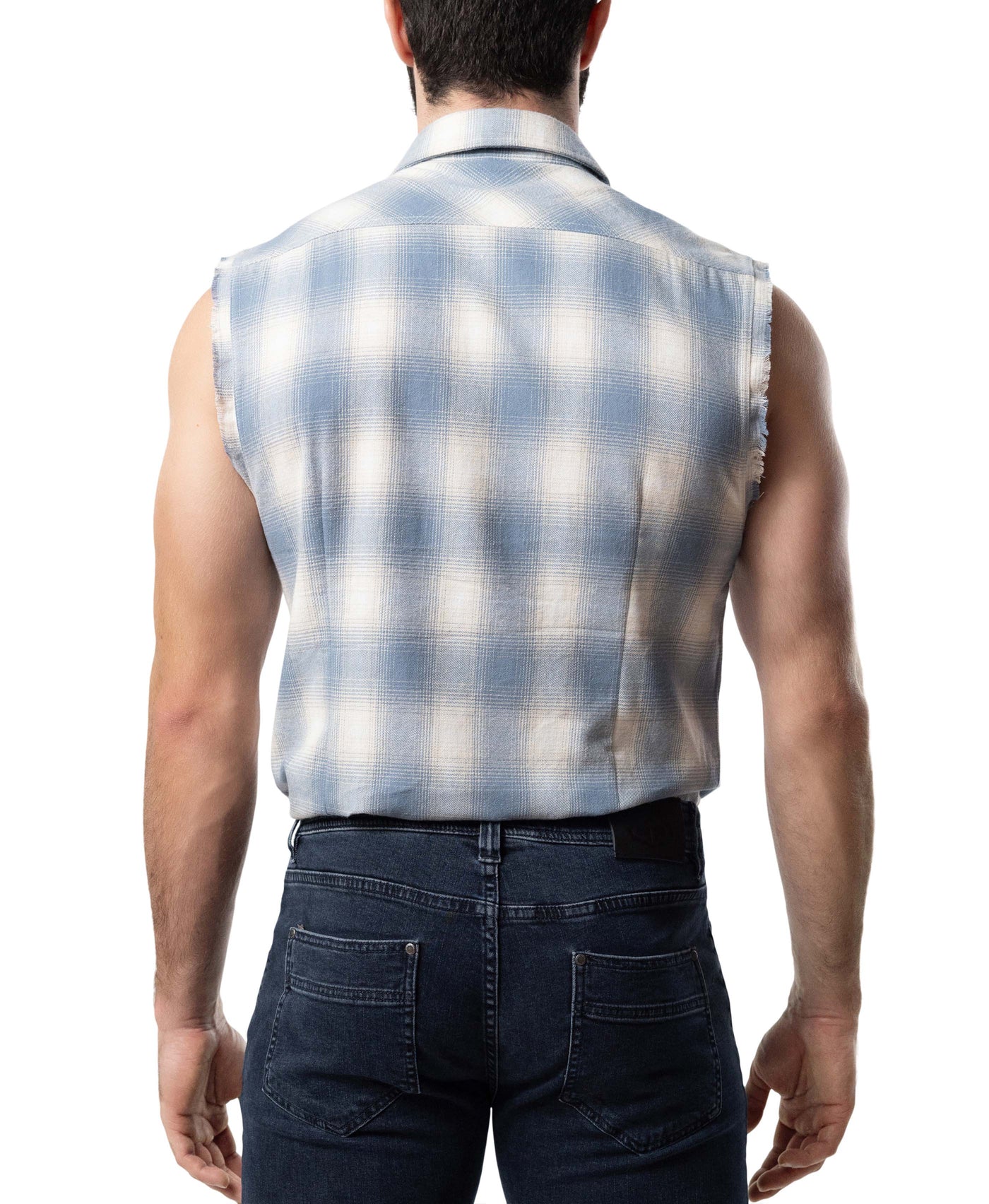 Brawn Sleeveless Shirt - Perry Blue