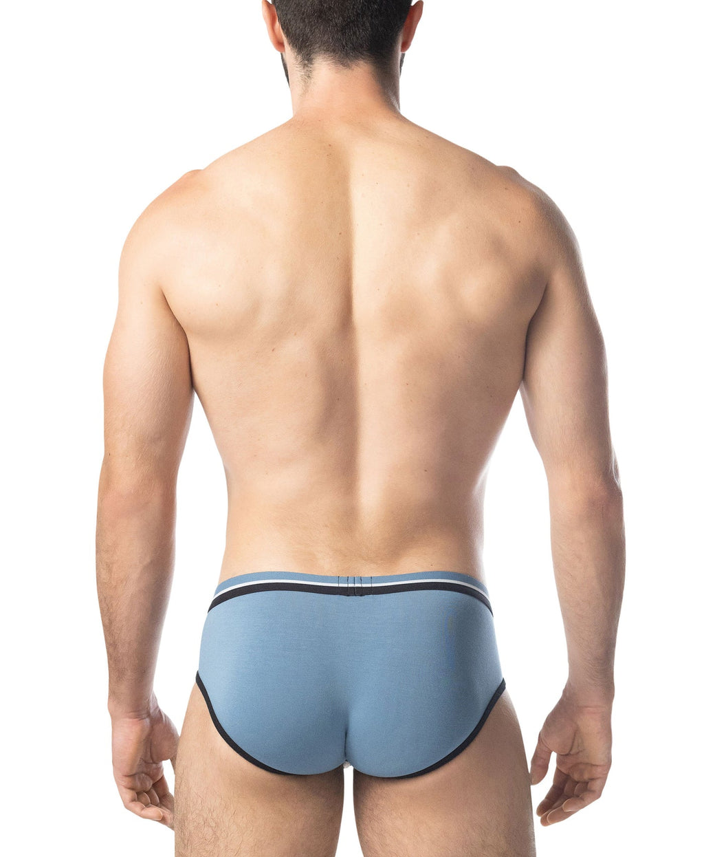 Brawn U-Front Brief - Blue Steel/Black/White