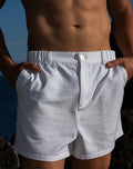 Capri Shorts White