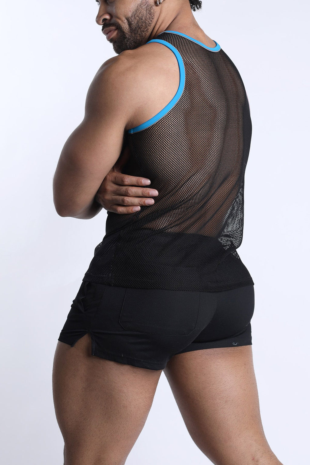 Chain Reaction Mesh Tank Top