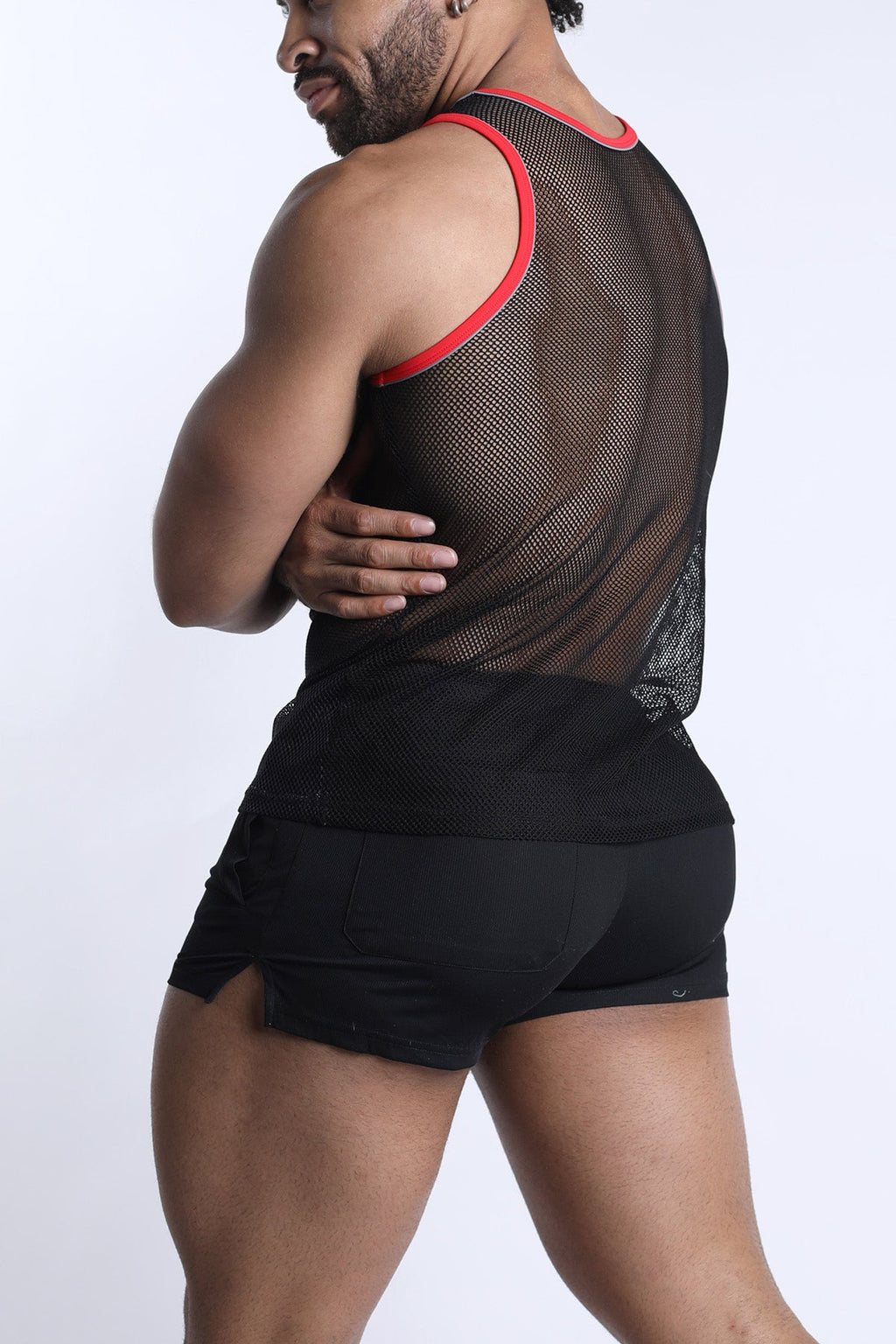 Chain Reaction Mesh Tank Top