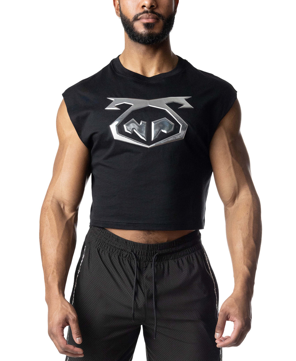 Chrome Crop Top
