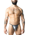 Chromium Thong Silver