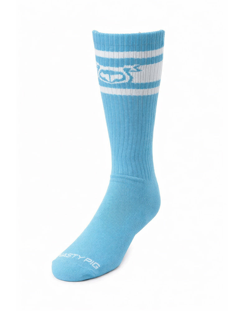 Hook'd Up Sport Sock - Light Teal/White Light Teal