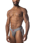 NP Core Jock 3.0 - Charcoal Grey/Red/White Charcoal