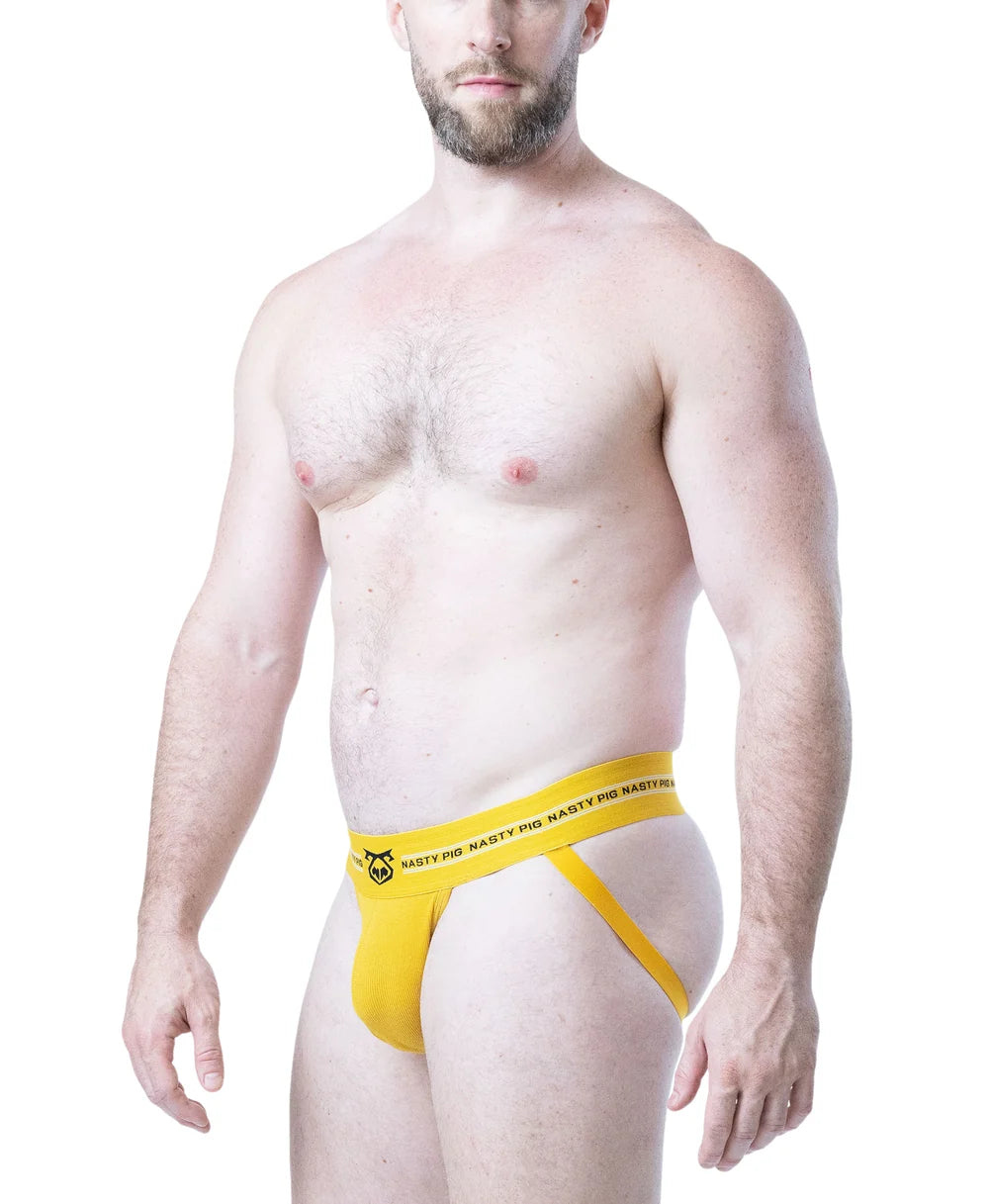 NP Core Jock Strap 3.0 - Cadmium Yellow/Black Yellow