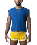 Deadlift Sleeveless Shirt - Cadet Blue