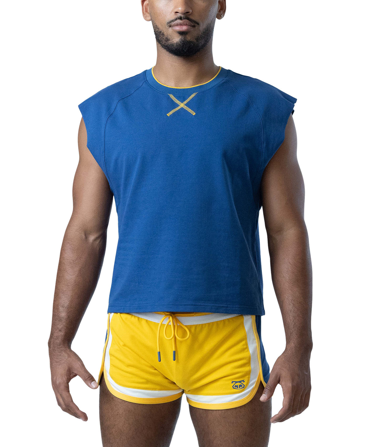 Deadlift Sleeveless Shirt - Cadet Blue