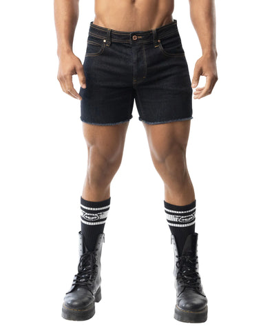 NP Quad Short - Raw Indigo