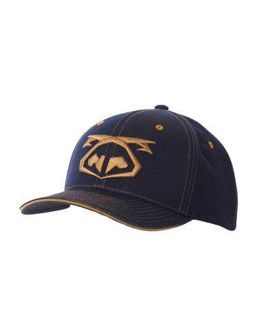 Denim Snout 2-Tone Cap - Raw Indigo Indigo
