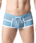 Overlay Square Cut Light Teal