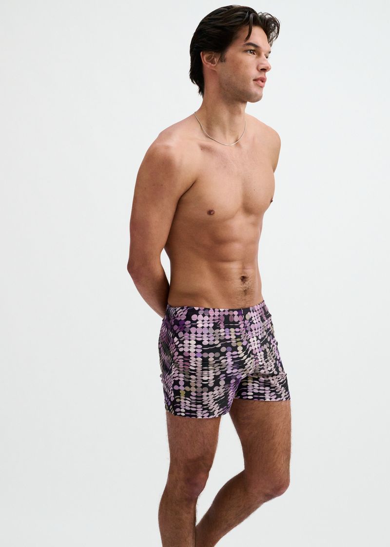 Waves Print Swim Short