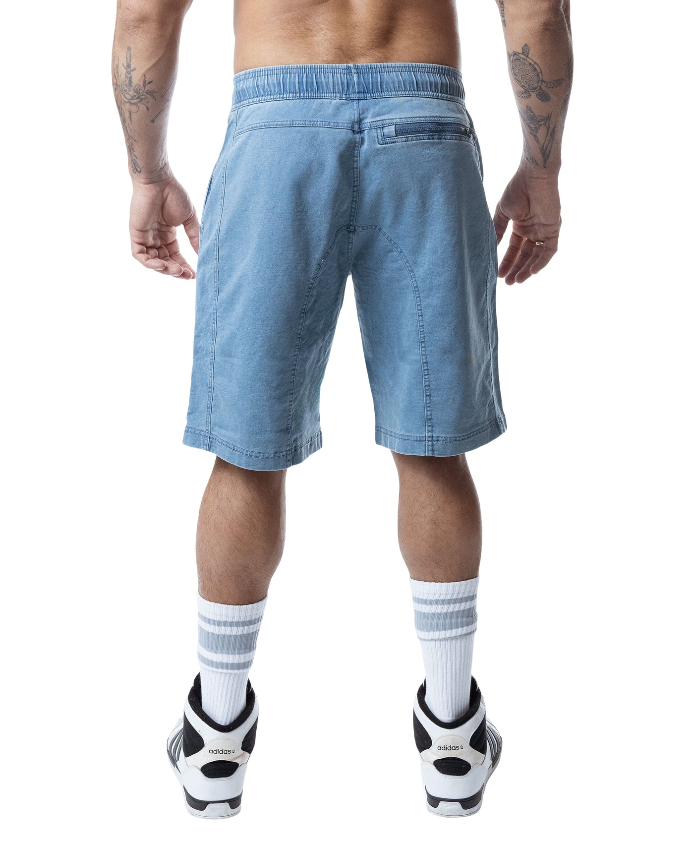Emboss Classic Short - Mirage Blue