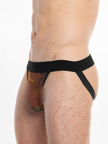 FK SPORT Jock - Mesh Camo Print Brown