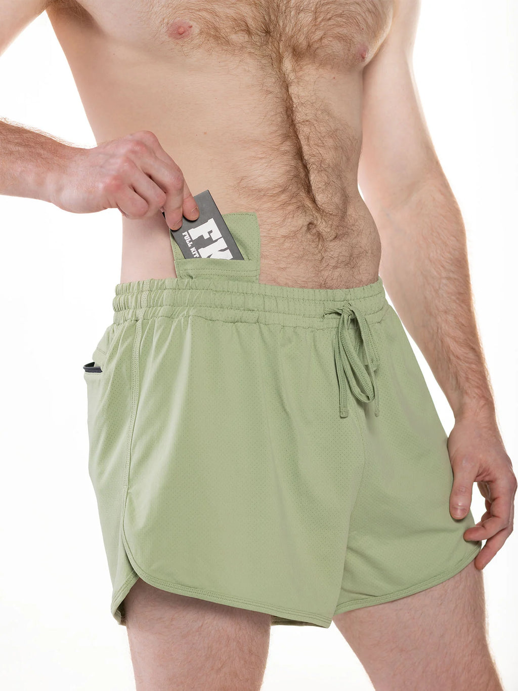 FK SPORT RACE POINT SHORTS Sage