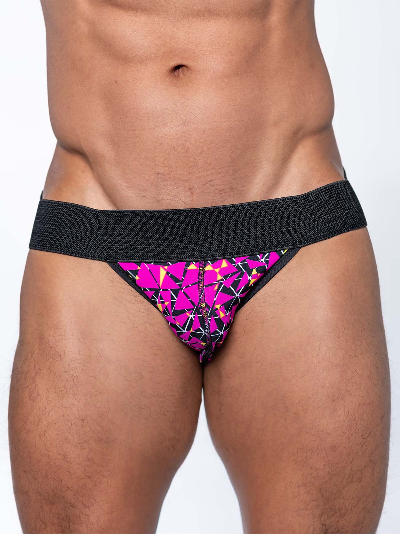 FK SPORT Radical Print Jock hot pink