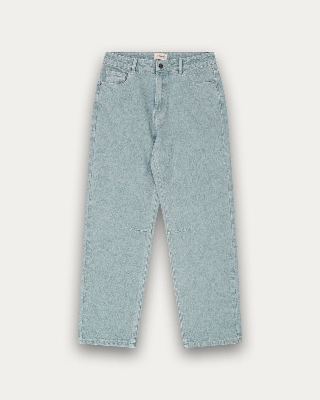 Scratch Blue Baggy Denim