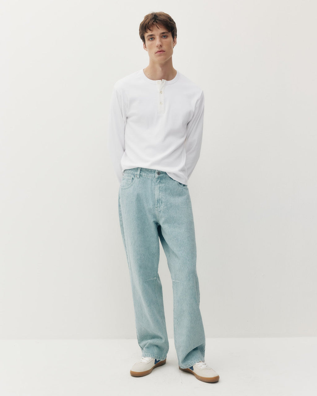 Scratch Blue Baggy Denim