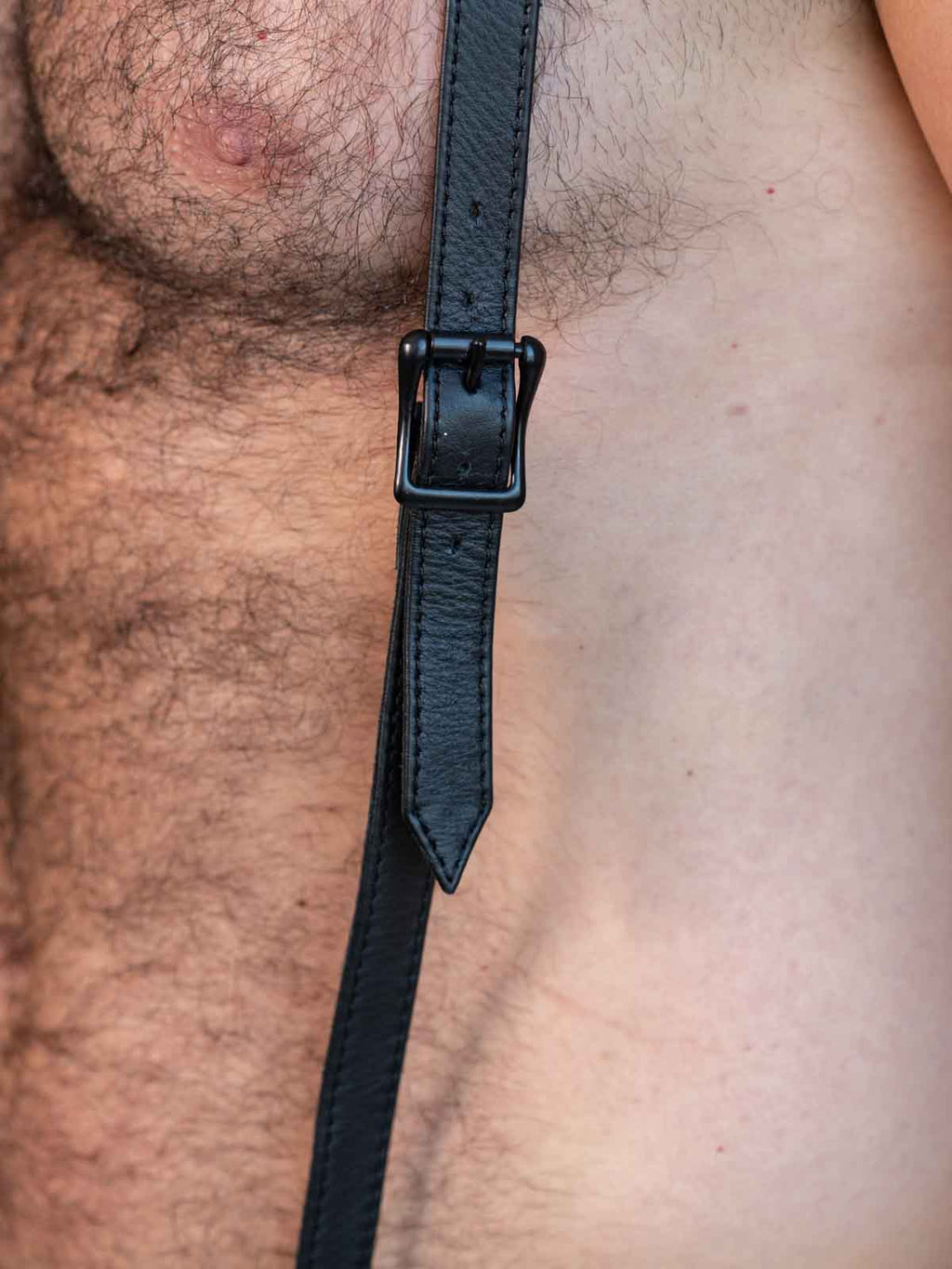 FK SPORT Leather Braces Black One size