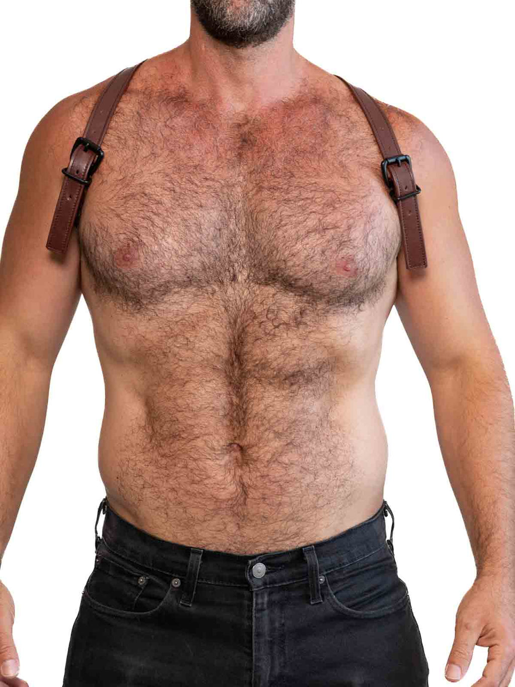 FK SPORT LEATHER Holster Harness tobacco