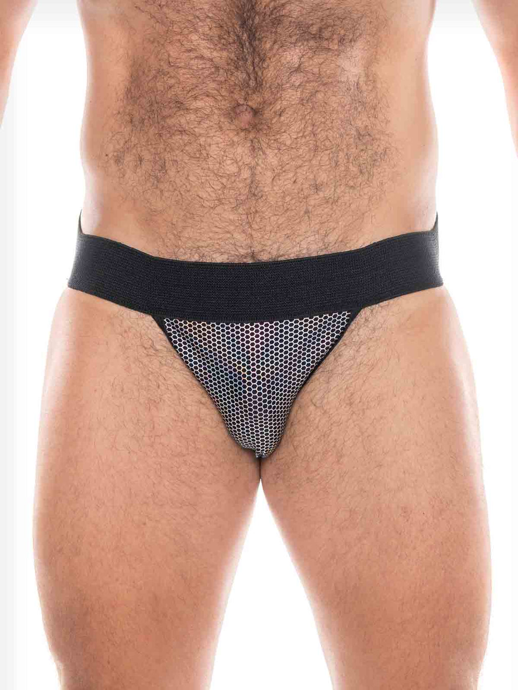 FK SPORT Jock - Honey Comb Reflective Gold or Silver Silver