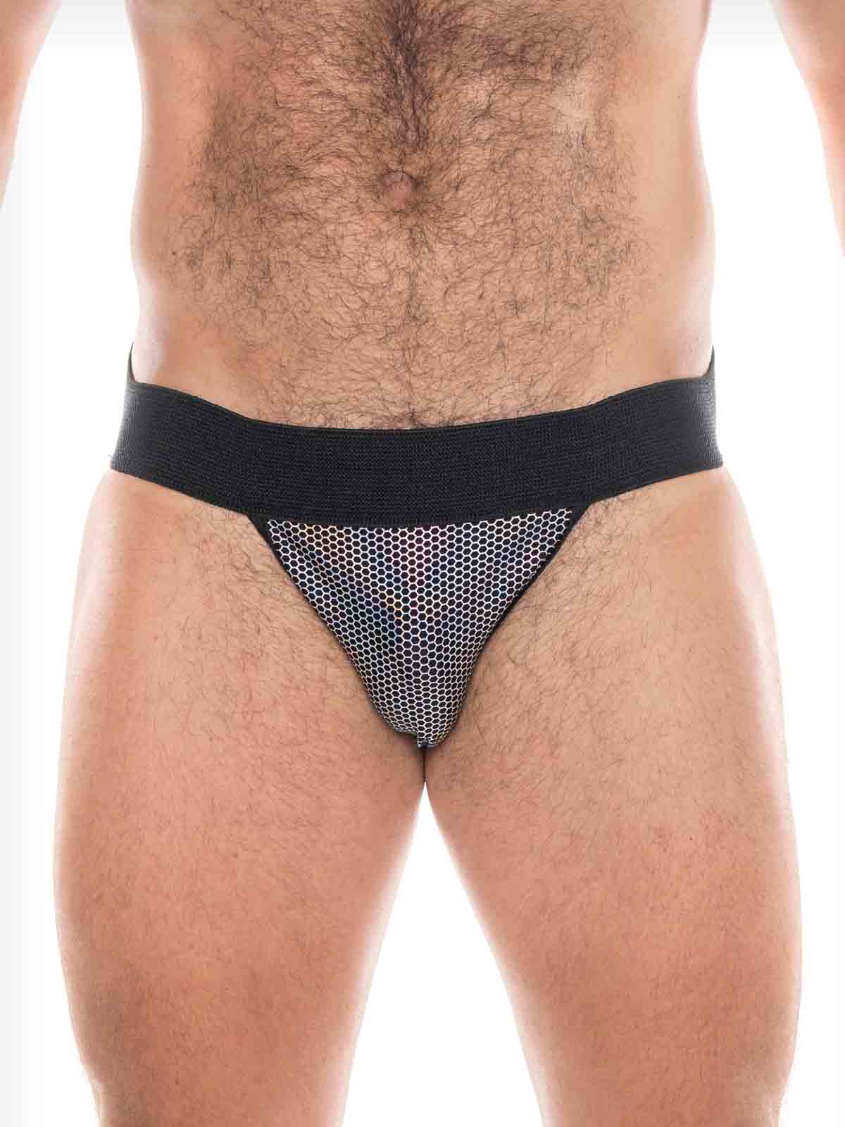 FK SPORT Jock - Honey Comb Reflective Gold or Silver Silver