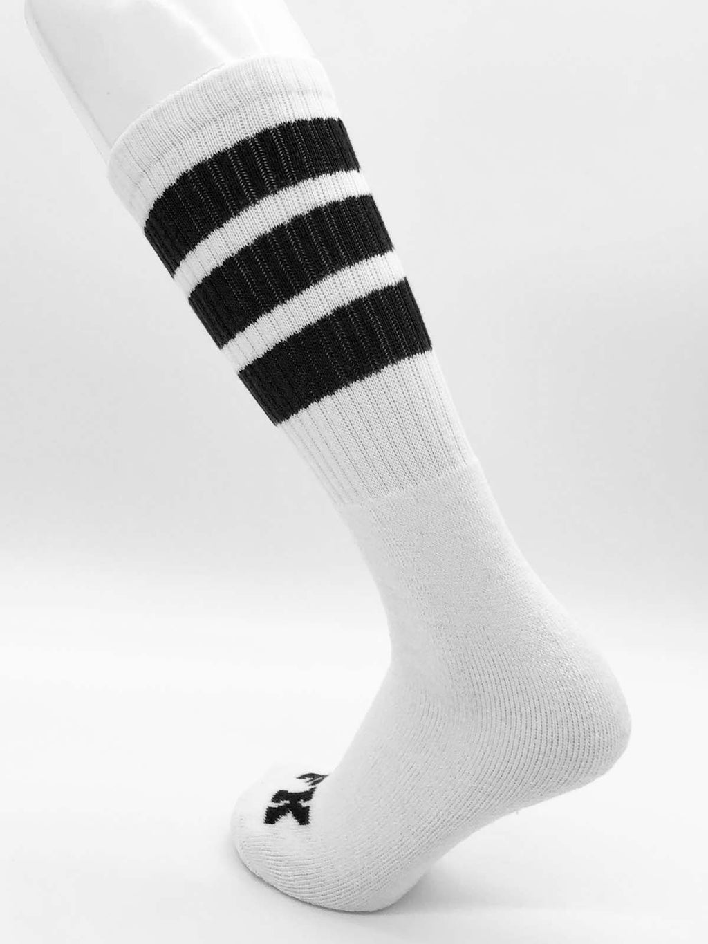 FK SPORT WHITE HIGH CALF SOCK Black