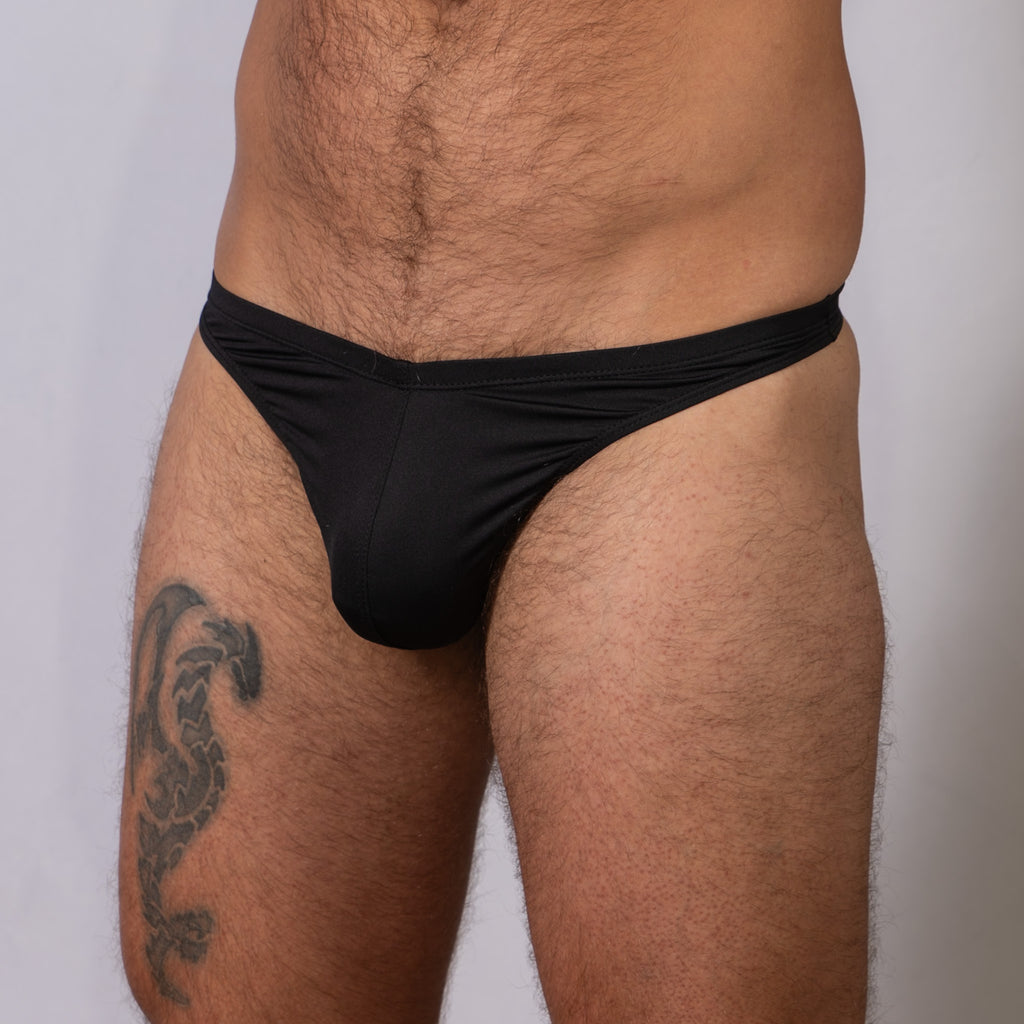 Neutrals Thong Black
