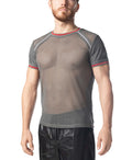 Flex Shirt - Charcoal Grey/Red Charcoal